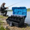 3 Layers Fishing Gear Box With Handle Hardware Storage Box Fishing Tackle Box  Fishing Supplies