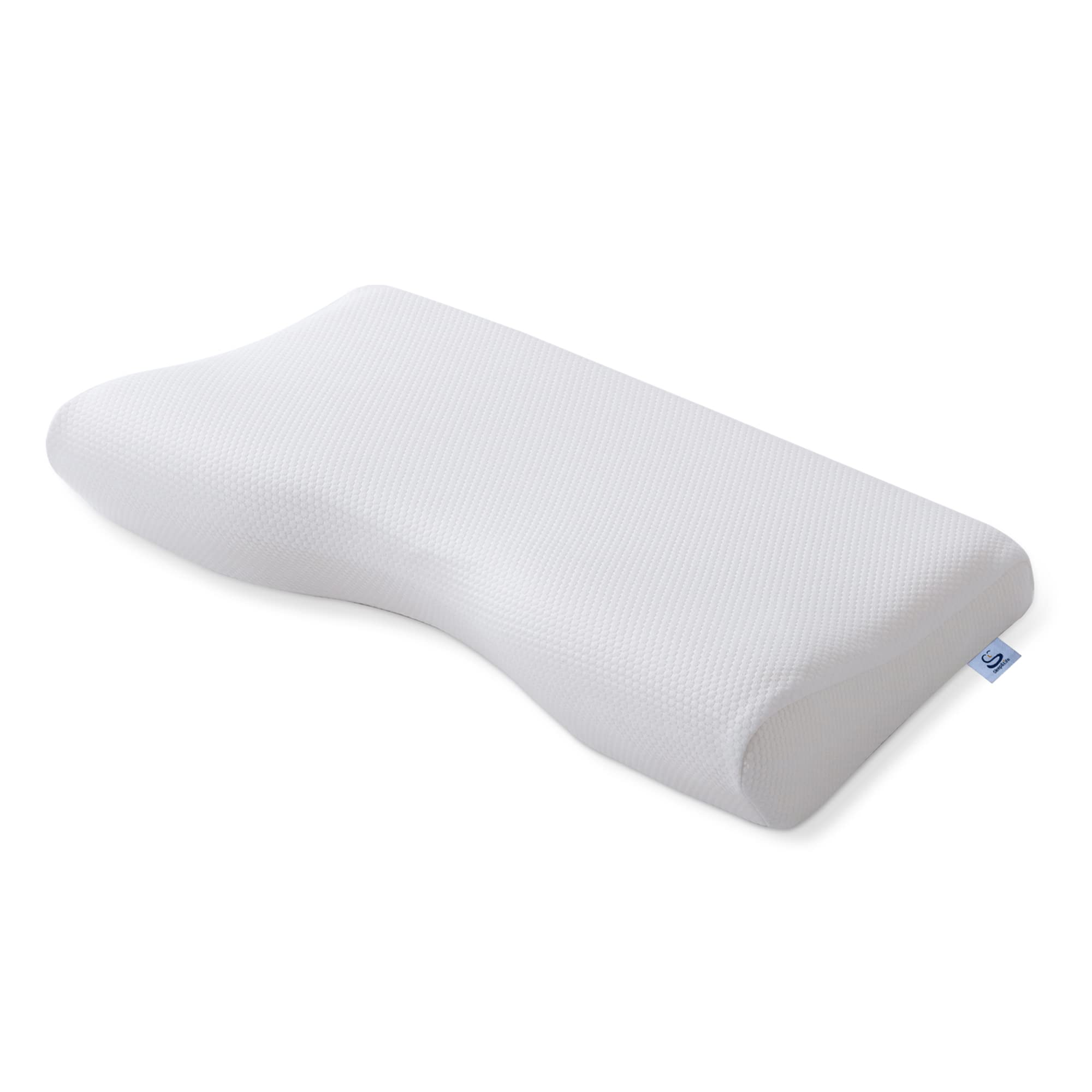 

Sleep Life Полиуретановая пена с эффектом памяти для комфорта Снимает скованность плеч и шейного отдела Повышенная воздухопроницаемость Слегка маленький x & Подушка, Пена, Сон,