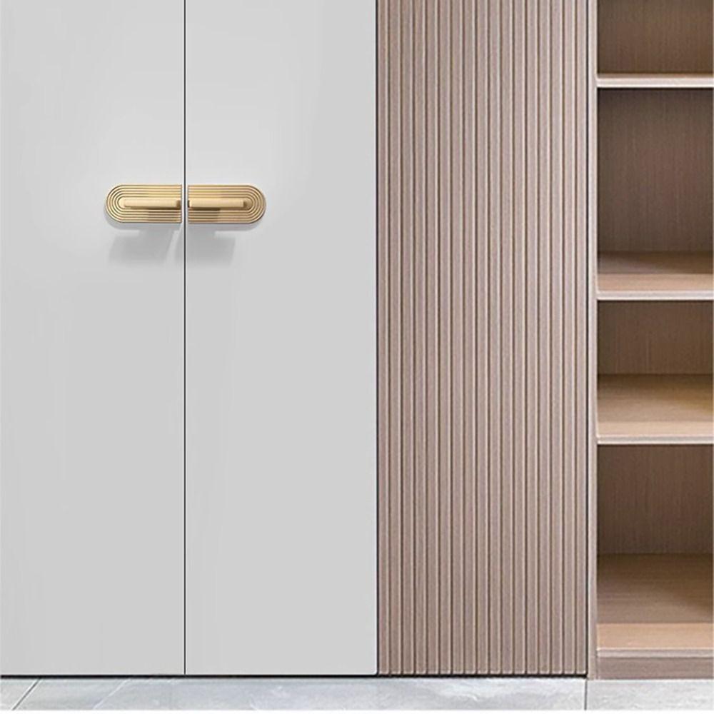 Mânere Aurii pentru Dulapuri Aliaj de Zinc Mânere pentru Dulapuri Knobs Simple pentru Dulapuri Dulap