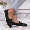 Fashion Ladies Shoes 2025 New Slip On Women's Flats Autumn Round Toe Solid Solft Sole Casual Flat Comfortable Loafers Zapatillas Mujer