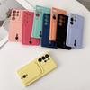 Card Bag Slot Holder Wallet Phone Case For Samsung Galaxy S26 S25 Ultra S24 Plus S23FE A36 A56 A07 A17 A57 Shockproof Soft Cover