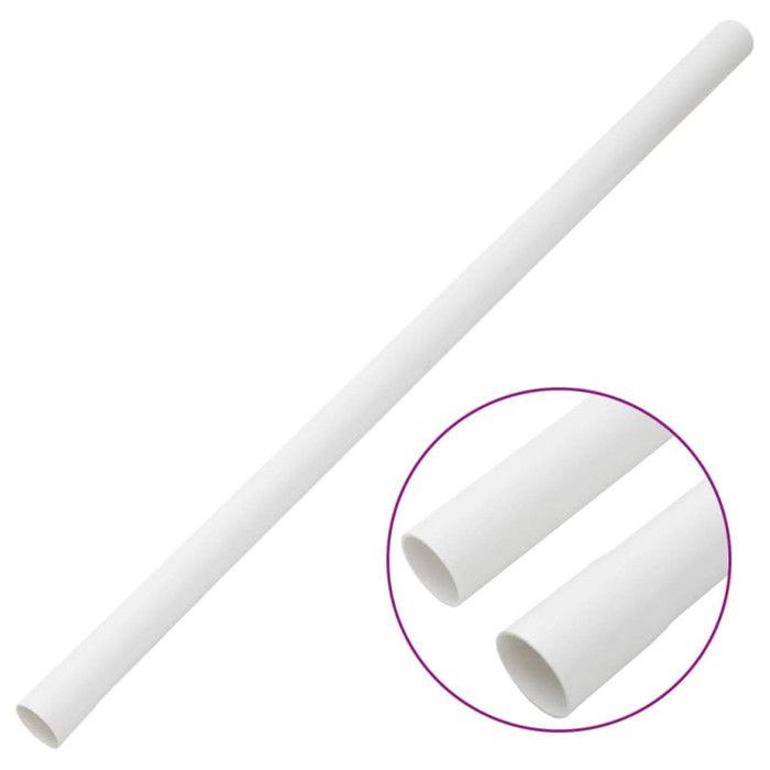 VidaXL Cable Ducts with Clips, Wall Cable Cover, Cable Protector, Cable Management Living Room Home Office 155907