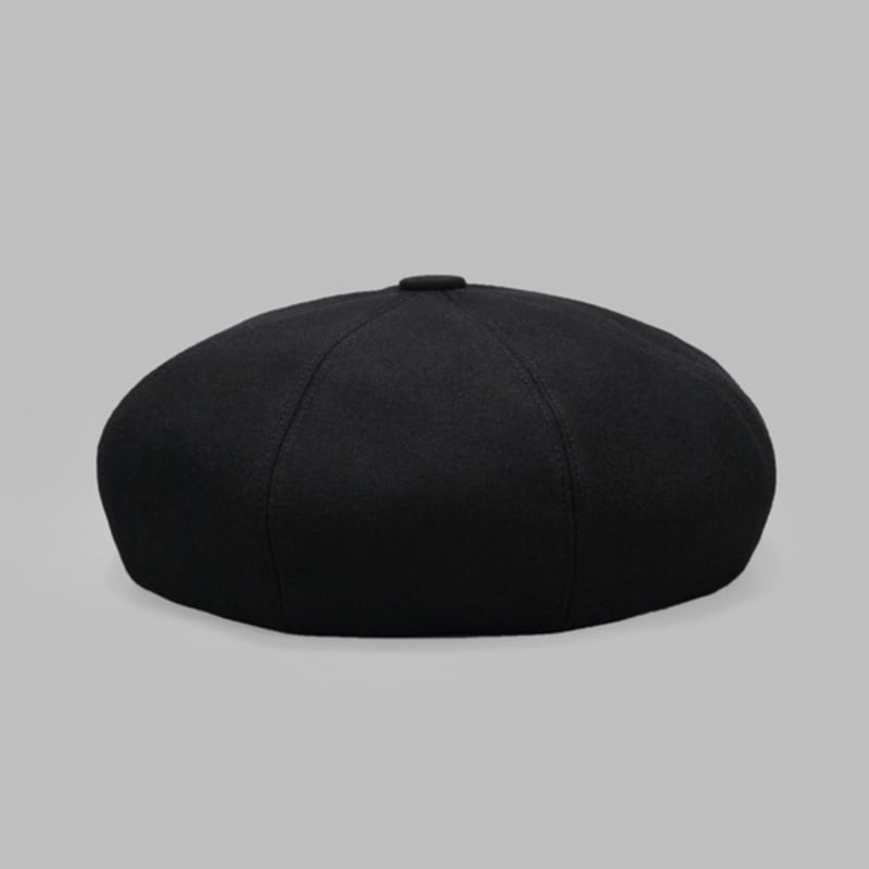 MAIA Wool Beret - Black
