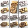 Luxury Zinc Alloy Dragon Head Auto Buckle Leather Belt, 4.0 Retro