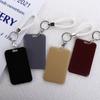 Card Business Work Card Keyring ID Card Protective ID Card Holders Bus Card Cover Badge Holders