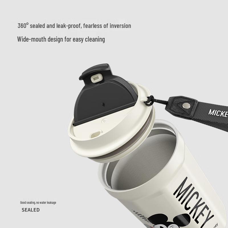 Gemi Mickey Portable Stainless Steel Insulated Coffee Mug