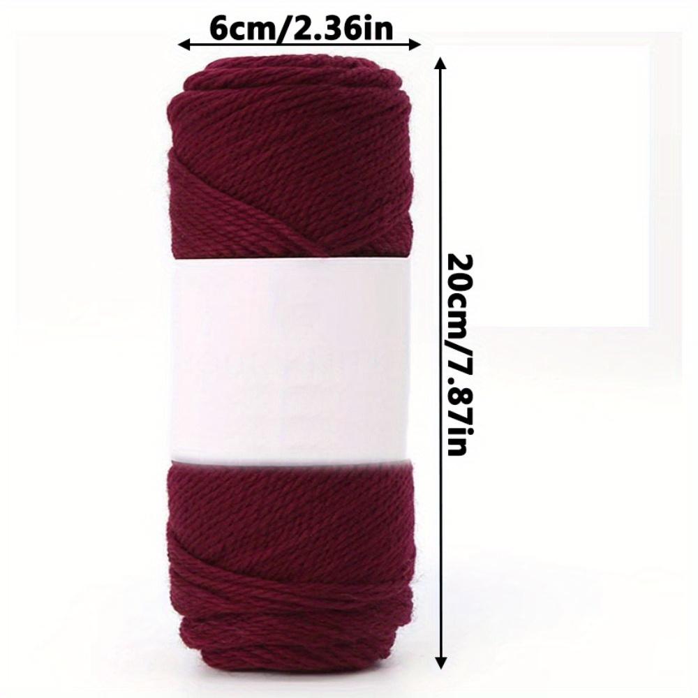 3pcs Alpaca Yarn Thick Soft Cozy for Knitting and Crocheting Sweaters Windbreakers Scarves Hats