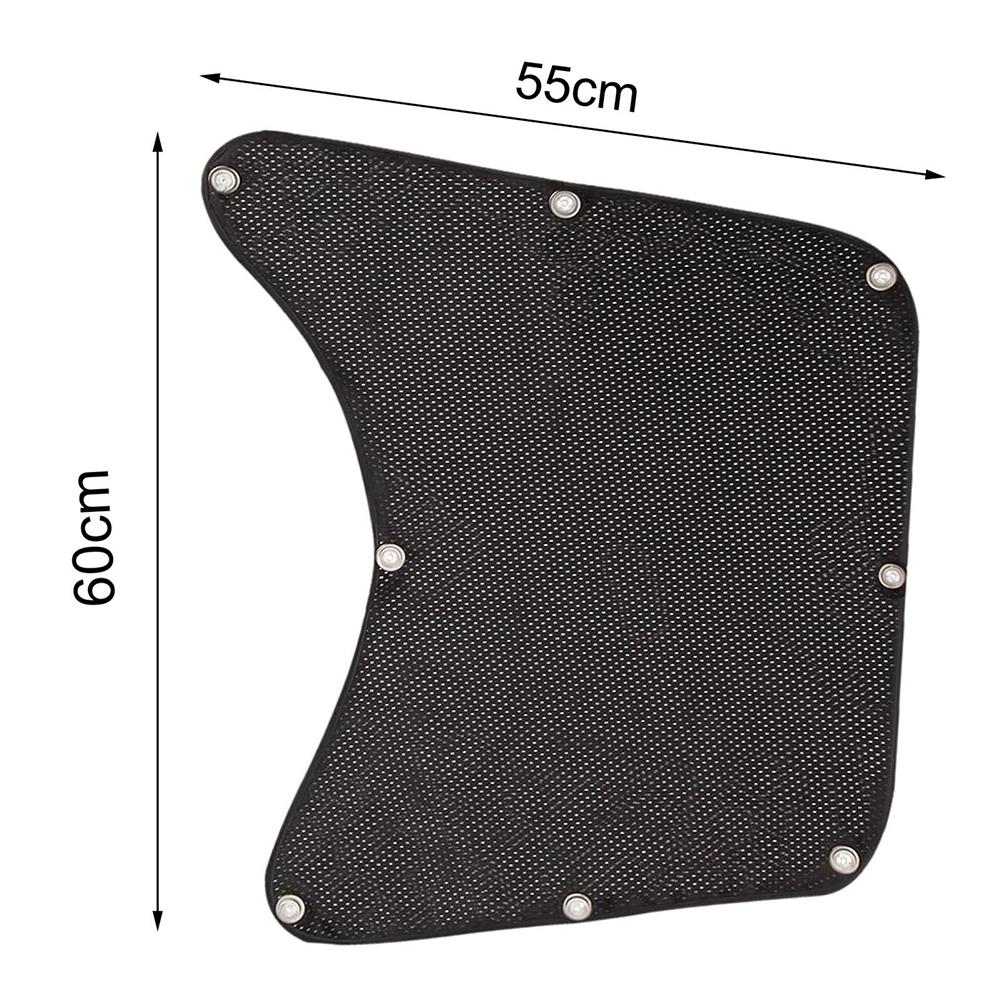 Window Shade RV Semi Truck Accessories Suction Cup Window Shades Auto Interior Mesh Curtains Replacement