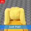 10pcs/lot MOC Bricks Female Hairs Model Action Figure Toy Kids Educational Building Blocks Assembled Toys