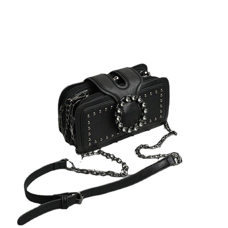 2025 Trendy Retro Chain Small Square Crossbody Shoulder Bag for Women