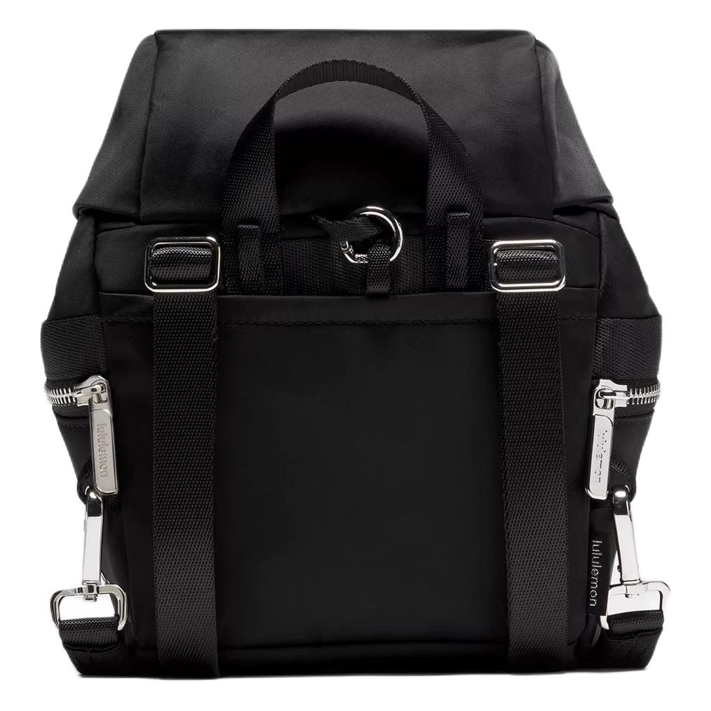 Lululemon 3L Wunderlust Wasserabweisender Mini-Rucksack Unisex Rucksäcke Schwarz LU9CG7S-0001
