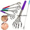 Scărpinător de spate telescopic din oțel inoxidabil Mână Fantomă și Masajor de uz casnic