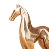 Vintage Mini Pferde Messing Figur Kleine Pferd Feng Shui Ornament Sammler Tier Statue für Büro Tisch Schreibtisch Kaminsims Te Haustier Dekoration