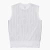 MunSingwear Women S Logo Jqd veSt White Mr122lkv31