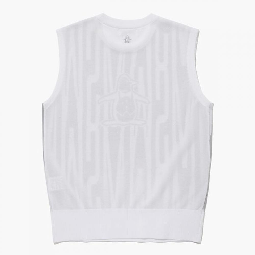 MunSingwear Women S Logo Jqd veSt White Mr122lkv31