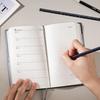 2026 A6 Weekly Diary with Monthly PVC Black December Blocks, Cover, (Starts 2025)