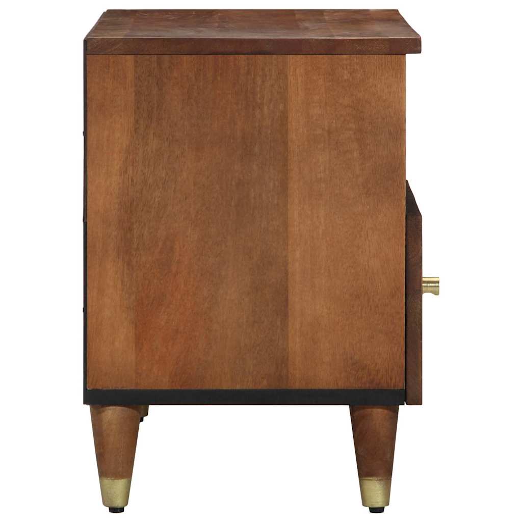 TV Cabinet Honey Brown 80 x 33 x 46 cm Solid Mango Wood