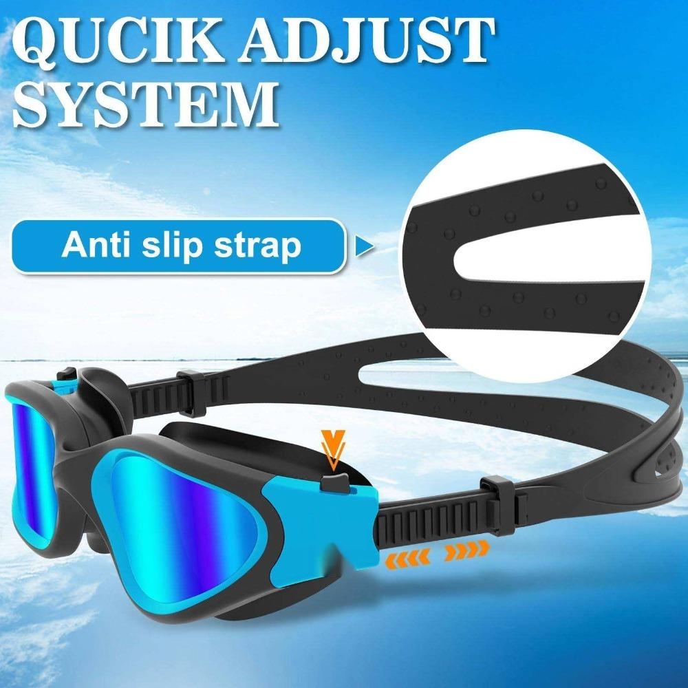 Underwater Goggles Professional Swimming Glasses Non-leakage Anti-fog Diving Anti-UV High-definition Plating Swimming Glasses