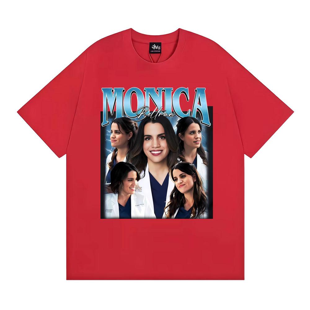 

Monica Beltran Vintage Y2K Aesthetic Graphic Tshirt Harajuku Hip Hop Summer T Shirts Casual 100 Cotton Oversized Loose T Shirt S