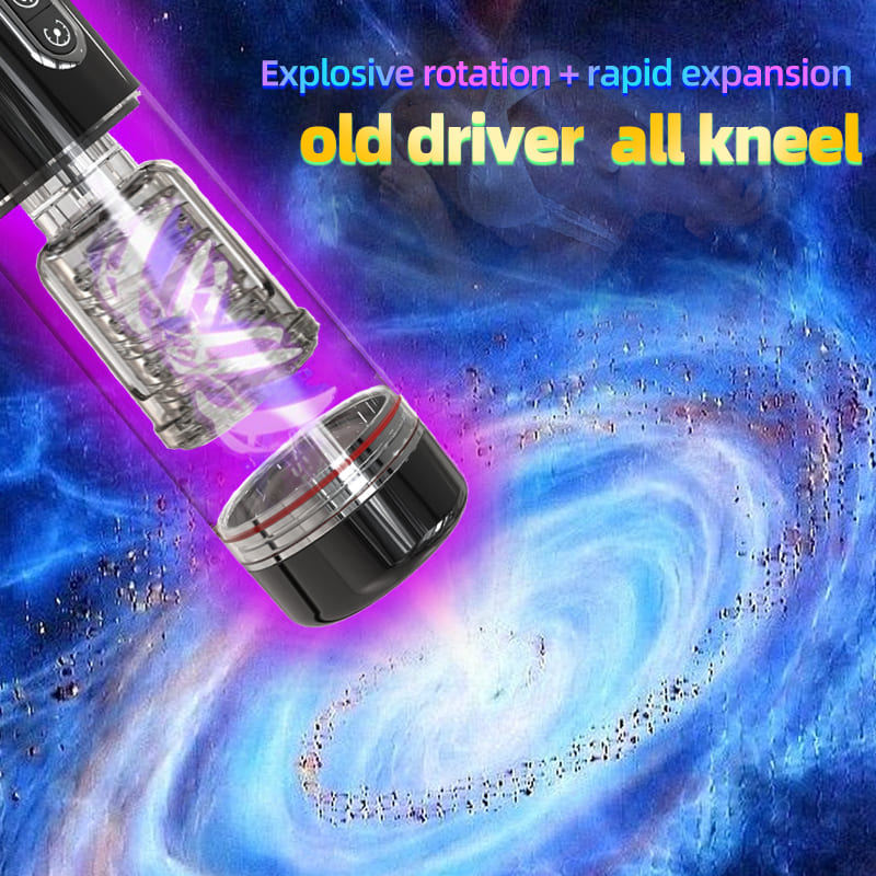 New Male Sex Toys Smart Sucking Telescopic Rotating Masturbation Cup 5D Sensual Big Particles Vagina Sucking Pocket Oral Sex Adult Products