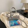 Printed Handbag Boston Bag Women's  New Korean Fashion Versatile Crossbody Bag Premium Pillow Bag