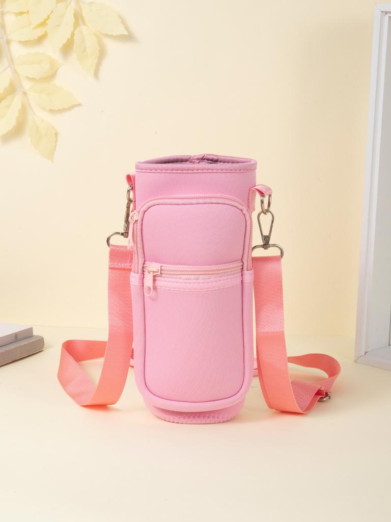 1pc-outdoor Sports Kettle Cup Cover Portable Portable Thermos Belt Jacket