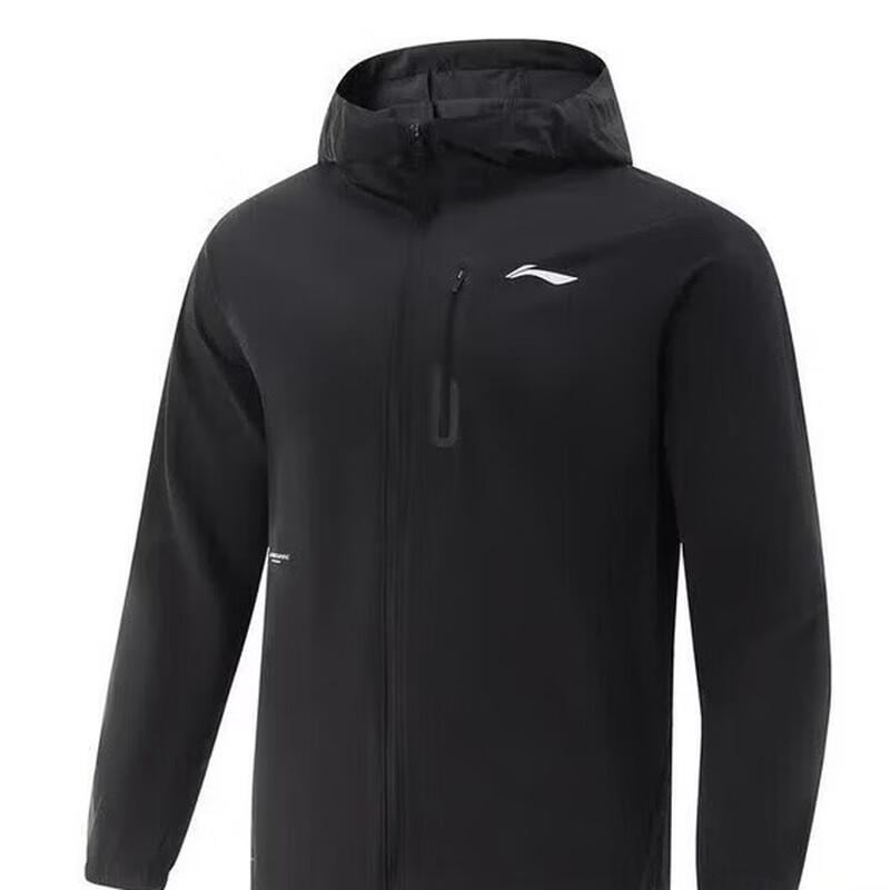 LI-NING Men s Outdoor Hooded Woven Jacket AFDVA85-1 M