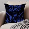 Synth Dark Canadian Band CCrystal Castles Cushion Cover Pillowcase Antidustmite Invisible Zipper Short Plush Sofa Cushion