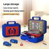 Deluxe Children's Multifunctional Pretend Play Track: Firefighting, Military, Police Toolbox