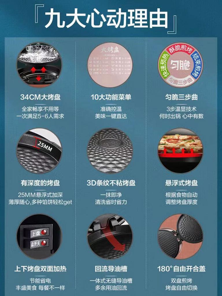 Supor Electric Pancake Maker
