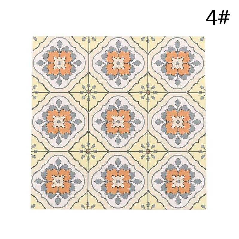 1:12 Doll House Kitchen Dining Bathroom Living Room Floor Wallpaper Acrylic Floor Tiles for Doll House Furniture Accessories