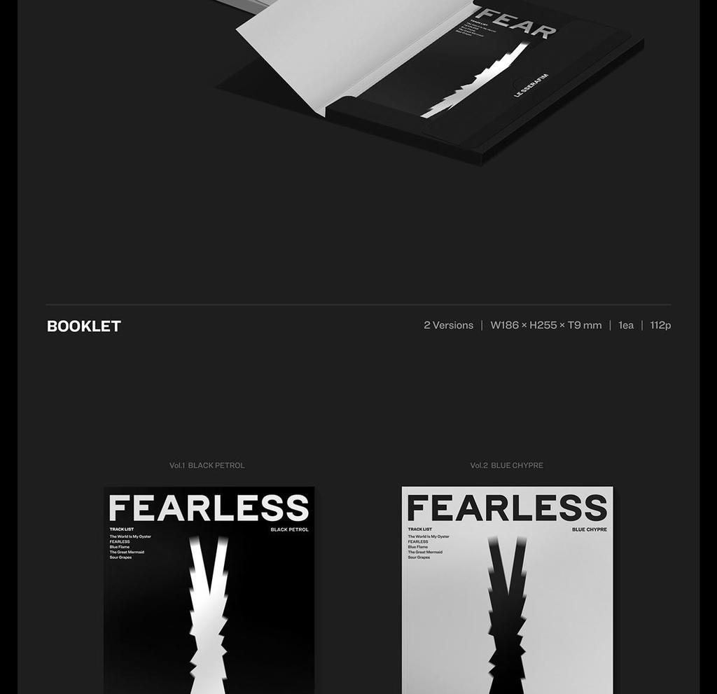 LE SSERAFIM [FEARLESS] 1st Mini Album
