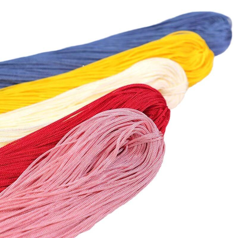 Bright Silk Hollow Yarn Crochet Shoes & Bag Thread - Fine Wool for Knitting & Handmade Crafts