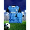 Men's Uruguay Football Jersey - Comfortable, breathable sports t-shirt with crew neck, short-sleeved t-shirt for fan gatherings