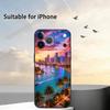 Summer Art M-Miami Florida Phone Case For iPhone 17,16,15,14,13,12,11 Plus,Pro Max,XS,Soft Silicone Black Cover