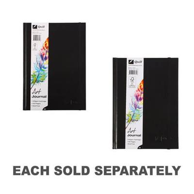 Quill Hard Cover Elastic Closure Art Journal 60 Leaves