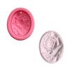 Silicone Rose Pattern Pendant Mold Portable Decorative Resin Scented Candle Ornament Mould Molding Tool Accessories