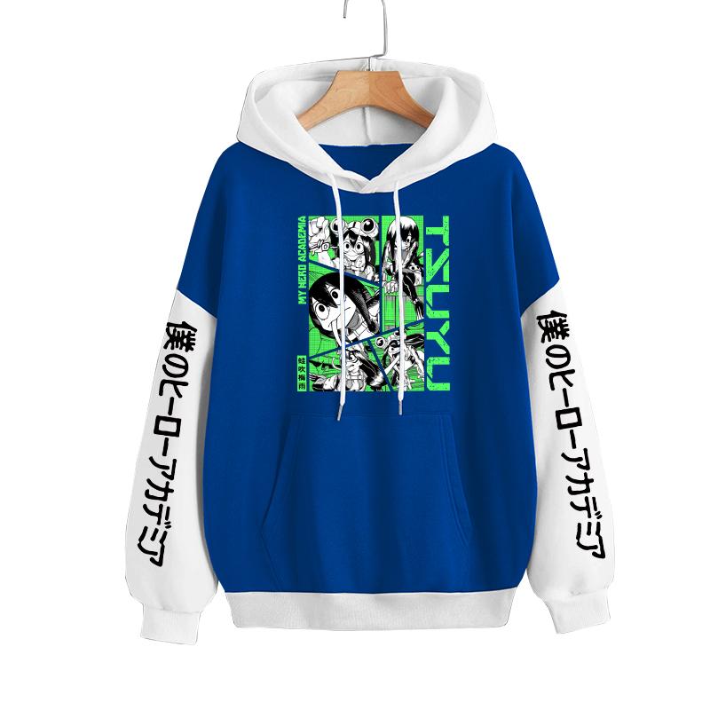 Kaufe Anime Harajuku My Hero Academia Asui Tsuyu Hoodies Herbst - Main Image