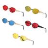 Stylish Ovals Metal Sunglasses Multienvironment Cycling Eyewears Windproof Goggles for Biking and Outdoor Sports
