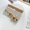 Fashion Export Jewelry Fashion Stylish Minimalist Easiest for Match Niche Style Stylish Water Droplets Gradient Fancy Earrings Suit