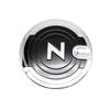 TADOKAPATU Custom Fuel Tank Fuel Filler Lid Custom ABS 1 Compatible with 2023 Chrome Finish Piano N-BOX JF5/JF6 Cover, Garnish, Resin, Piece, JF5/JF6