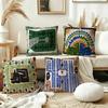 Ancient Egypt Tiger Leopard Maple Design Cushion Cover Happy Autumn Harvest decor Holiday Decorati Pillow Cover