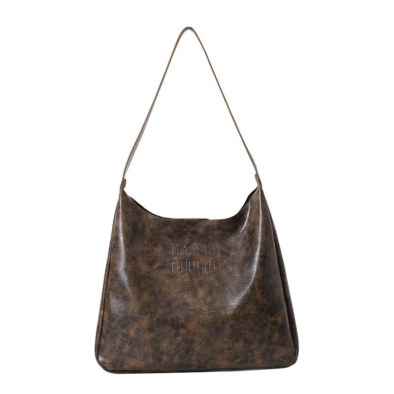 Vintage Pattern Letter Large Capacity Women Tote Bag For Fashion Enthusiasts