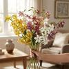 Realistic Artificial Flower Branch Green Plants Simulation Silk Flower  Wedding Decor