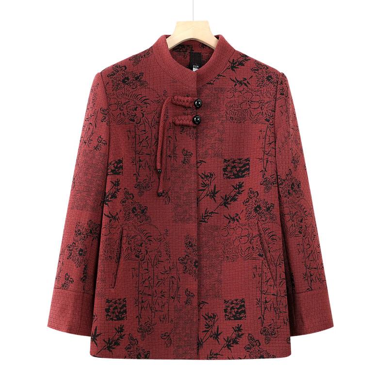 Elderly Women's Versatile Chinese Style Spring Jacket