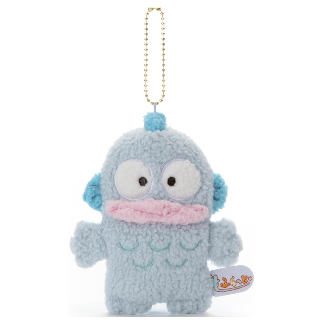Sanrio Characters Mofuratto Ball Chain Mascot Hangyodon Plush Toy (approx. 16cm tall)