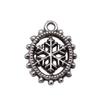 Snowmen Charms Snowflake Pendants For Winter Christmas Themed Jewelry