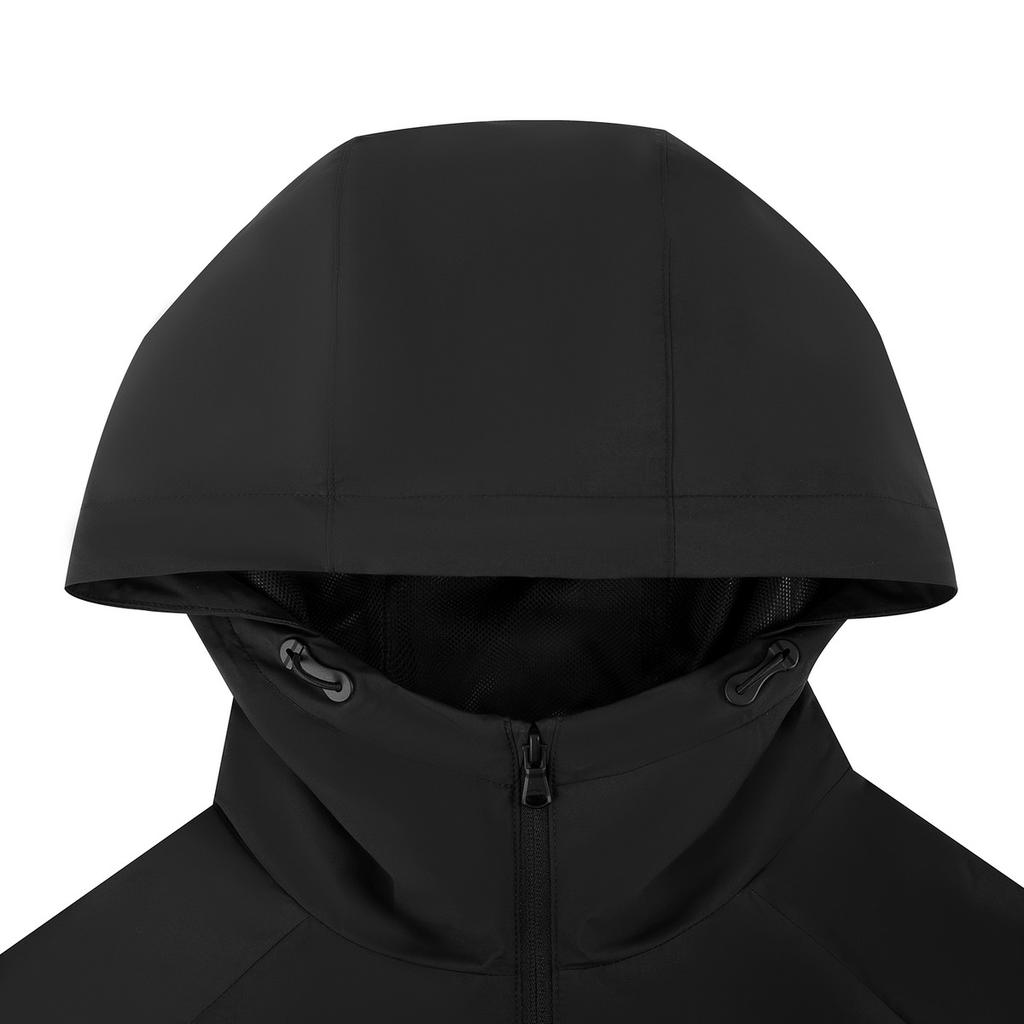 Li-Ning Water-Resistant Casual Versatile Hooded Jacket Women outerwear Black AFDW810-3