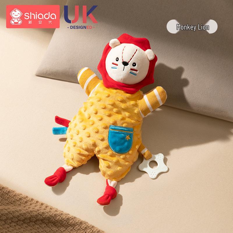 

Newborn Soothing Teething Toy: Doudou Fleece Crinkle Hand Puppet 35*26