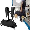 Pet Travel Backpack Shoulder Carrier Outdoor Hiking Walk Durable Oxford Fabric Dog Carrying Bag with Strap Fixation Pets Bag